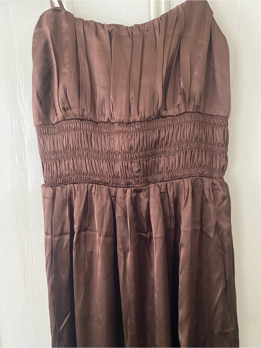 Abercrombie & Fitch satin maxi